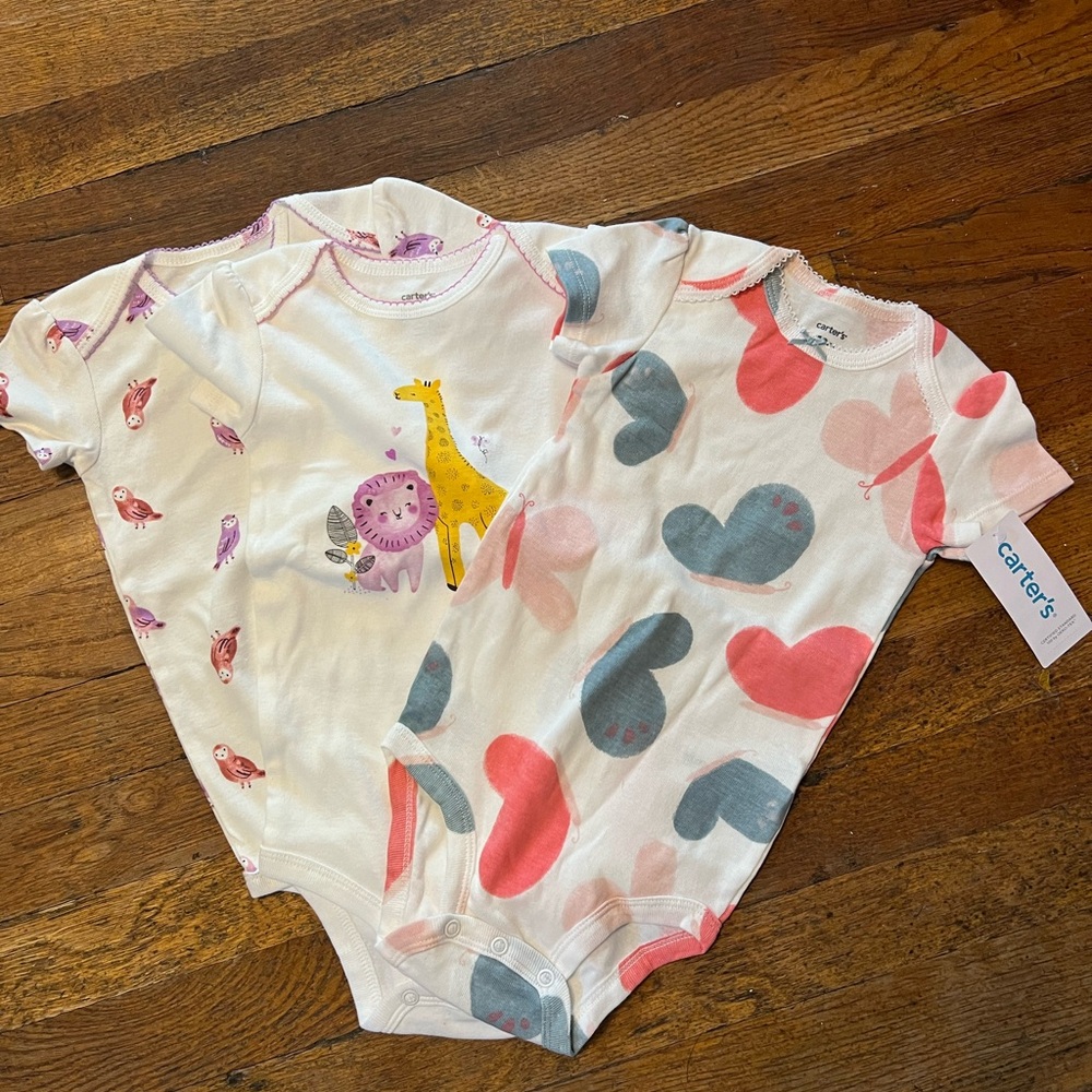 Carter's Kids One Pieces NWT
